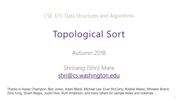 cse 373 data structures and algorithms