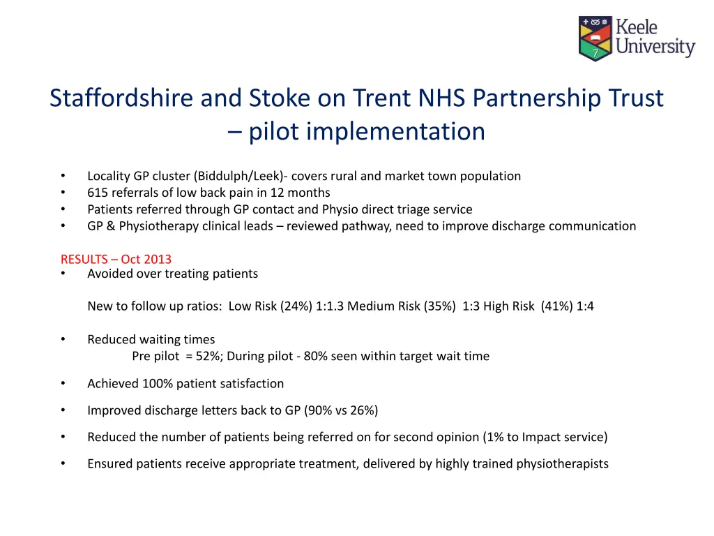 staffordshire and stoke on trent nhs partnership