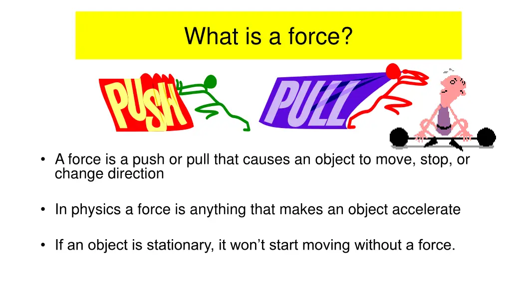 what is a force