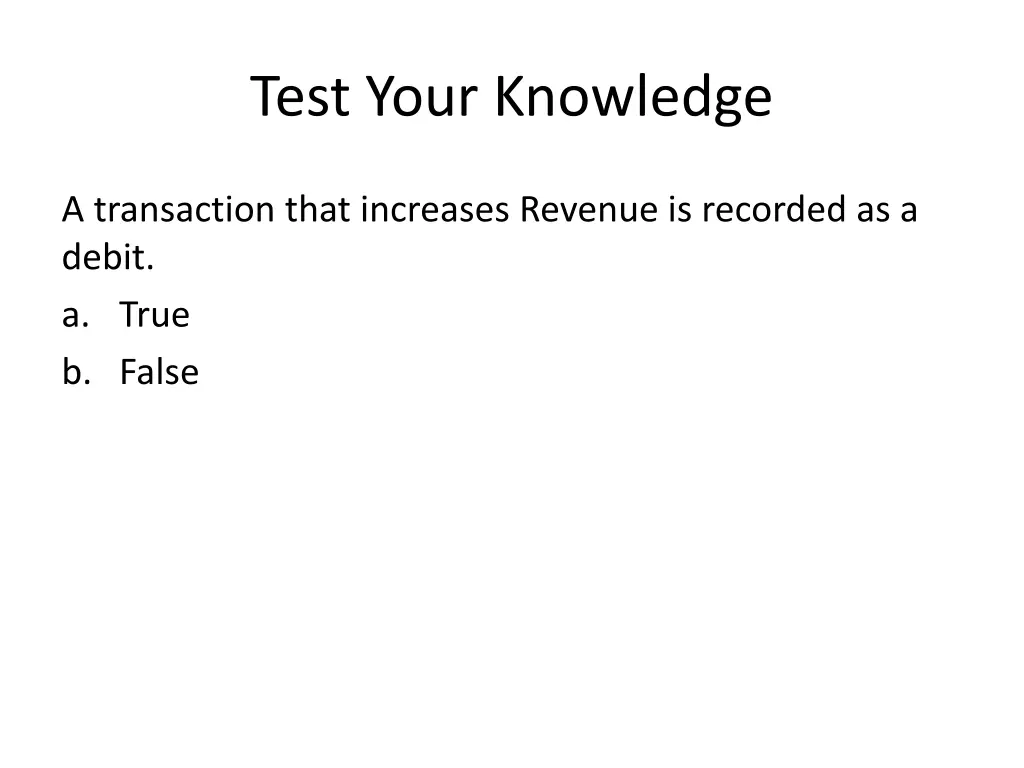 test your knowledge 10