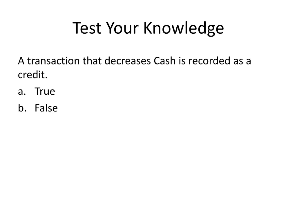 test your knowledge 11