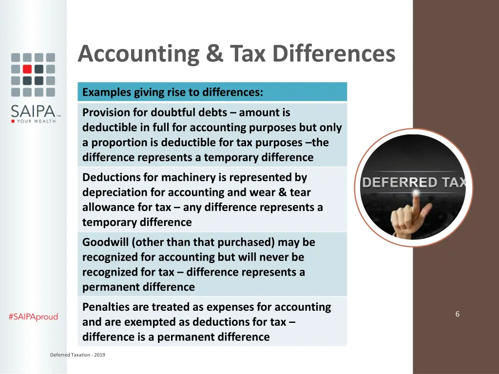 accounting tax differences 1