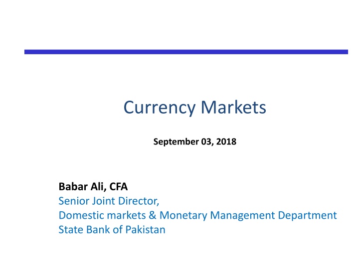 currency markets