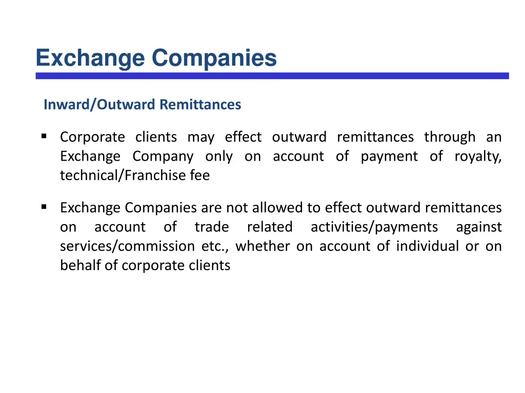 exchange companies 2