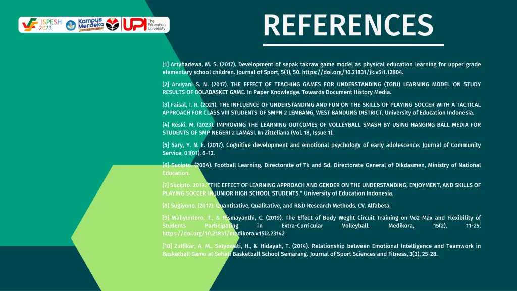 references