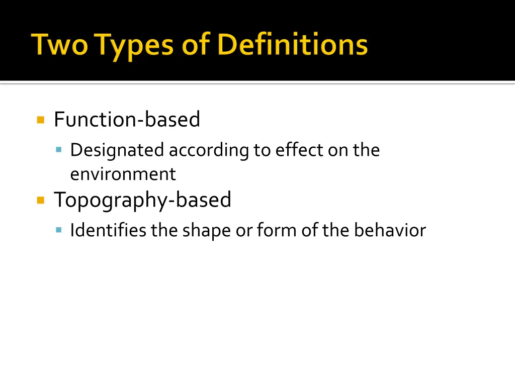 function based designated according to effect