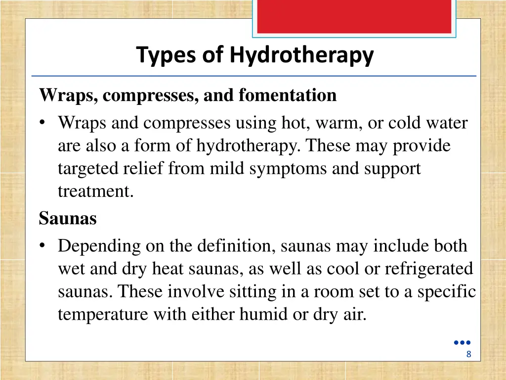 types of hydrotherapy 2