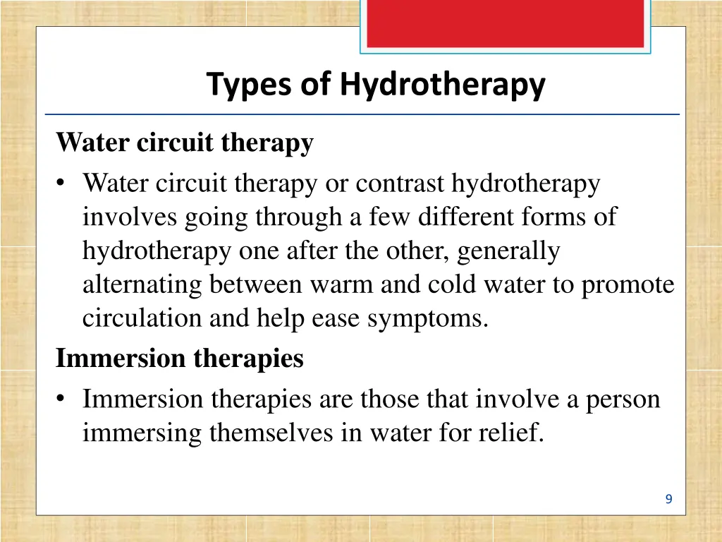 types of hydrotherapy 3