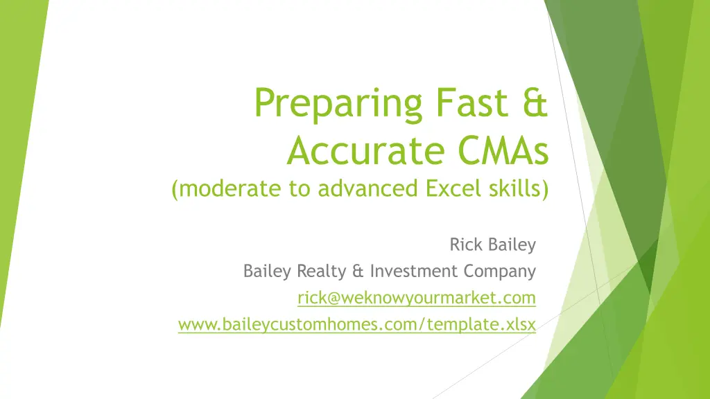 preparing fast accurate cmas moderate to advanced