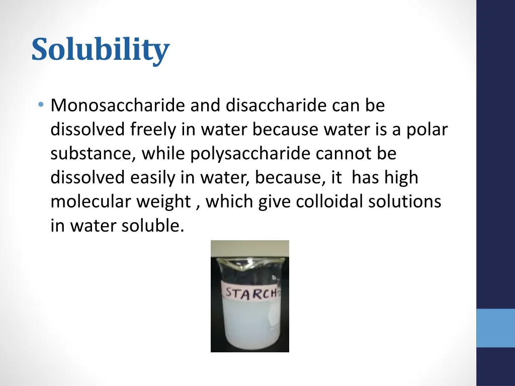 solubility