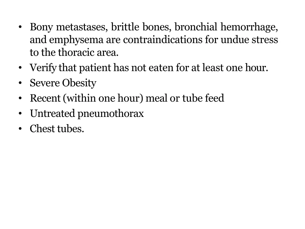 bony metastases brittle bones bronchial