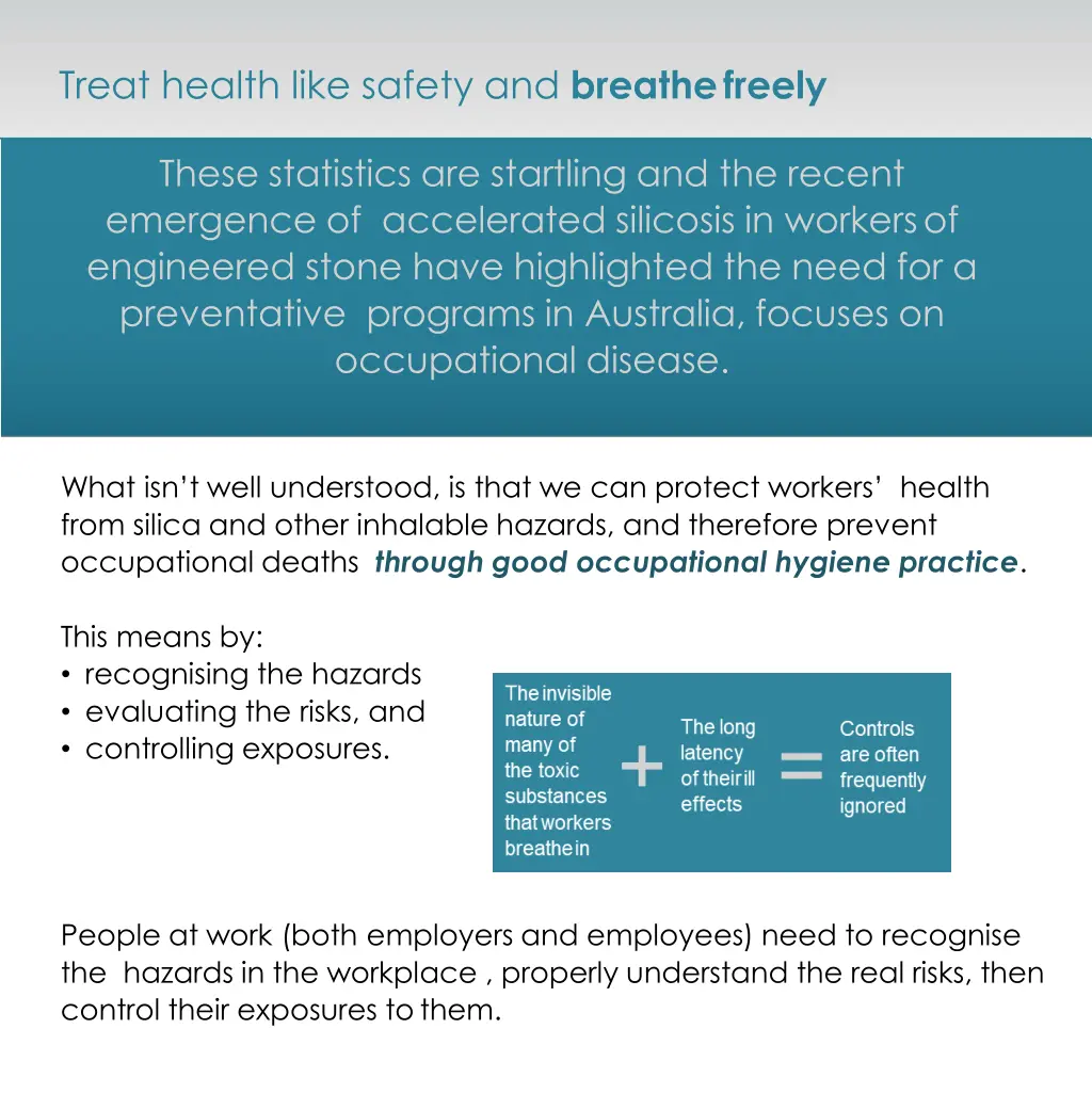 treat health like safety and breathefreely