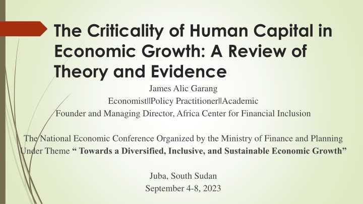 the criticality of human capital in economic