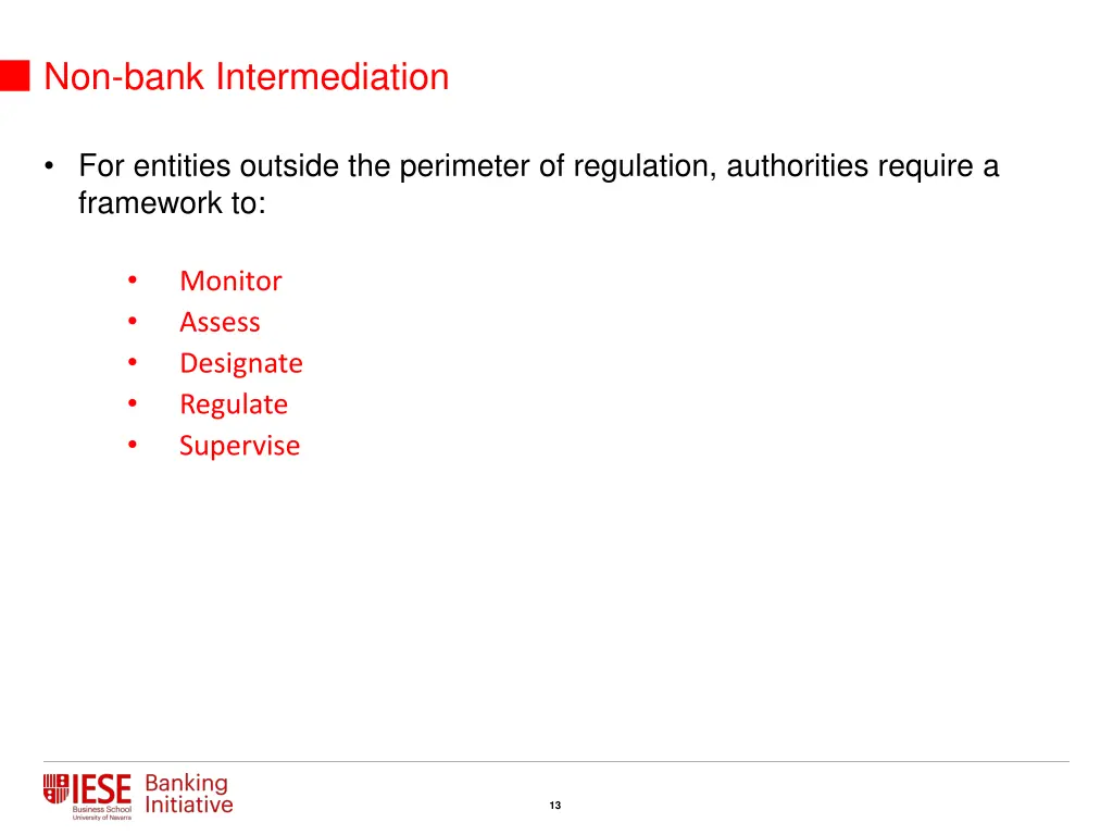 non bank intermediation