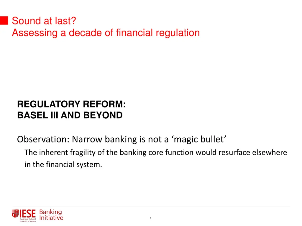 sound at last assessing a decade of financial 1