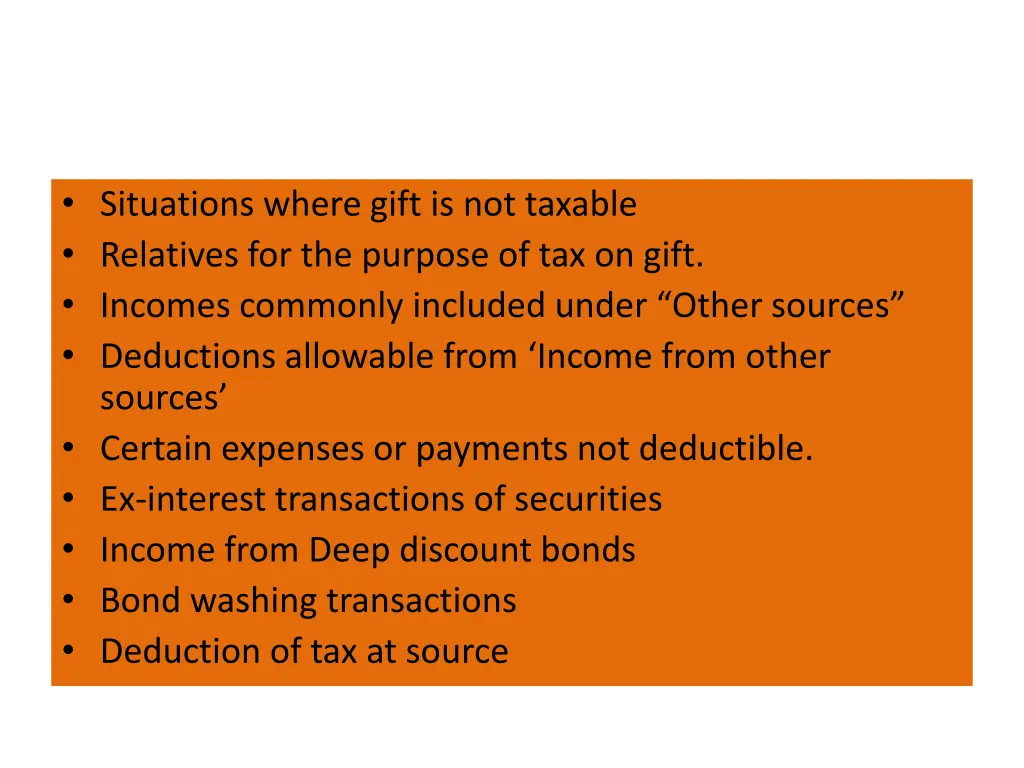 situations where gift is not taxable relatives