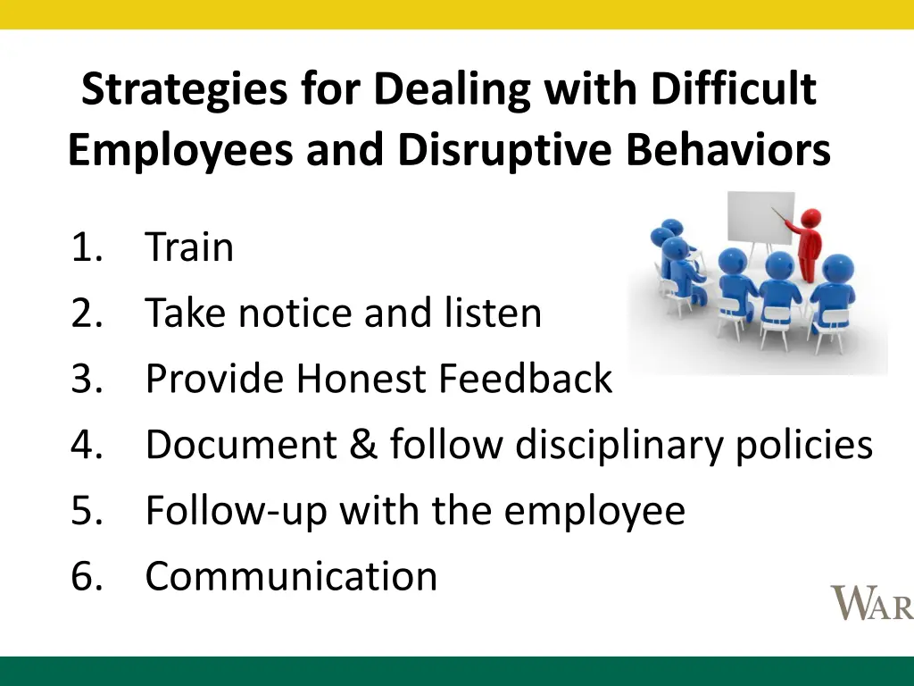 strategies for dealing with difficult employees