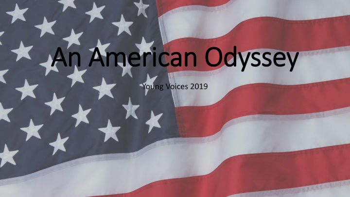 an american odyssey an american odyssey