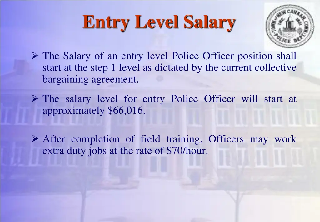 entry level salary