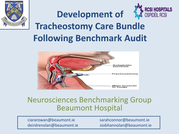 development of tracheostomy care bundle following