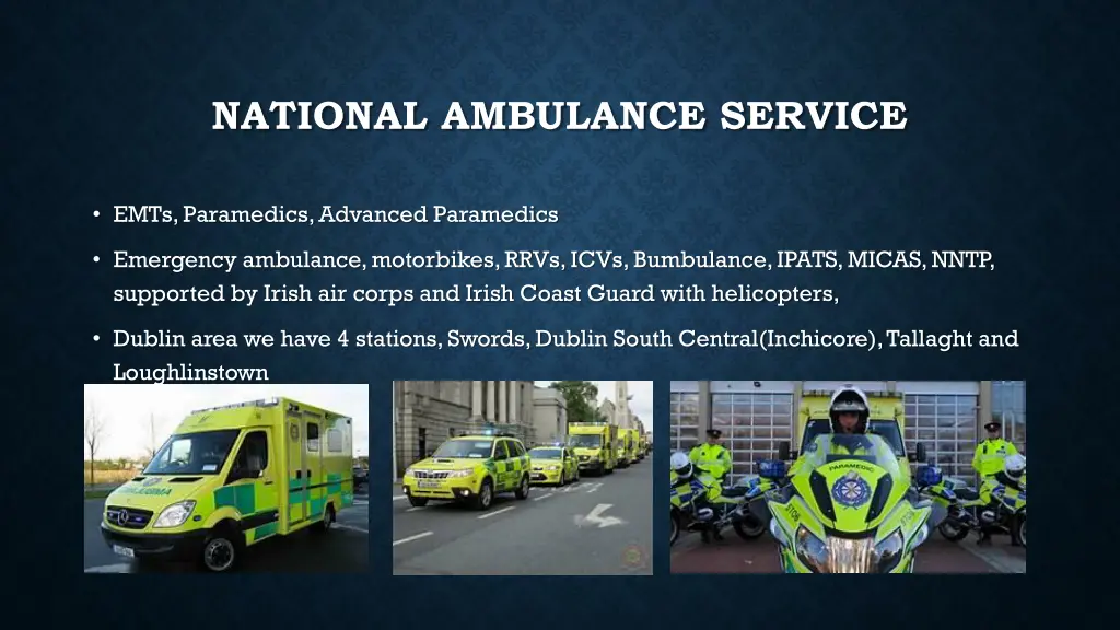 national ambulance service