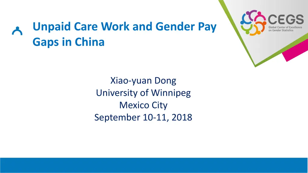 unpaid care work and gender pay gaps in china