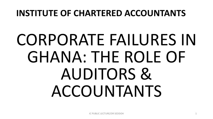 institute of chartered accountants