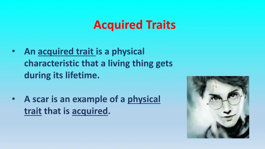 acquired traits 1