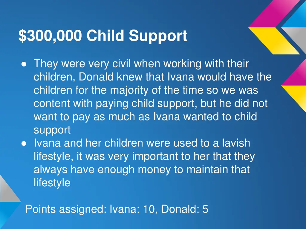 300 000 child support