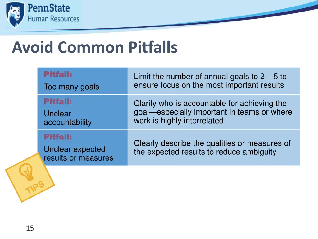 avoid common pitfalls