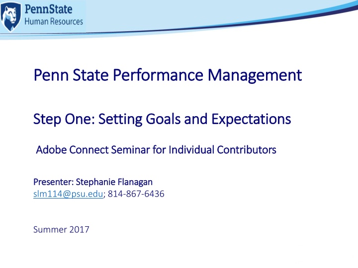 penn state performance management penn state