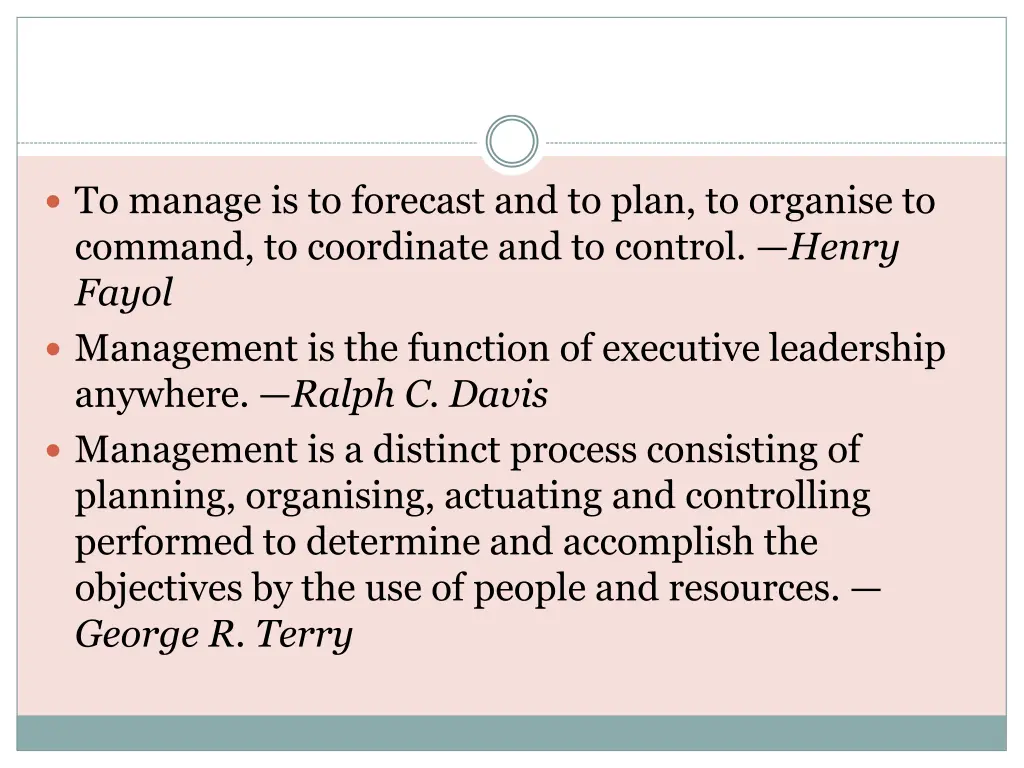 to manage is to forecast and to plan to organise