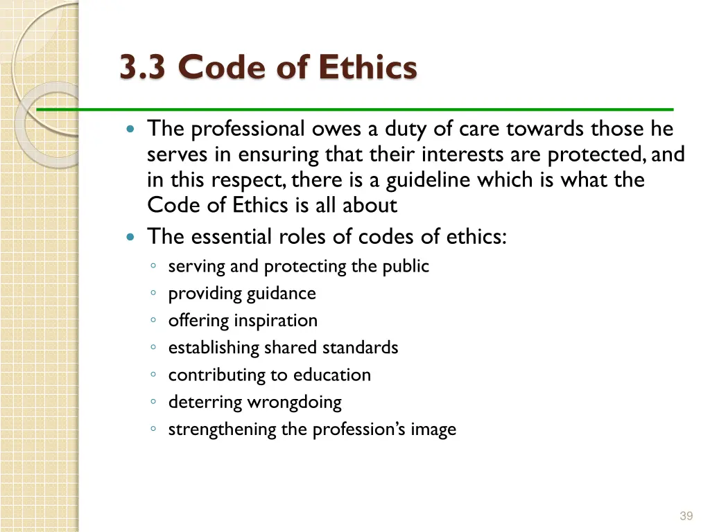 3 3 code of ethics 14