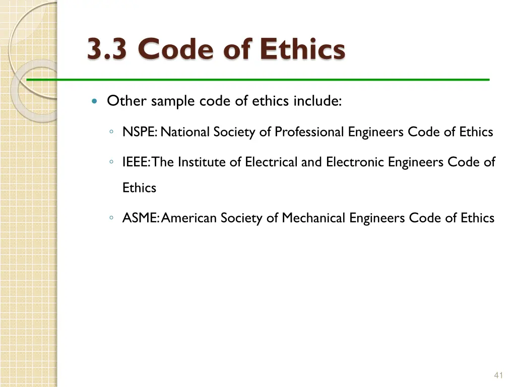 3 3 code of ethics 16