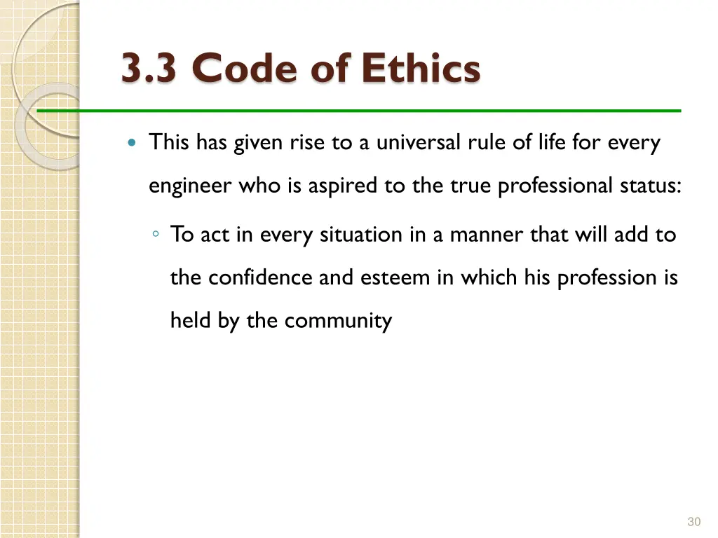 3 3 code of ethics 5