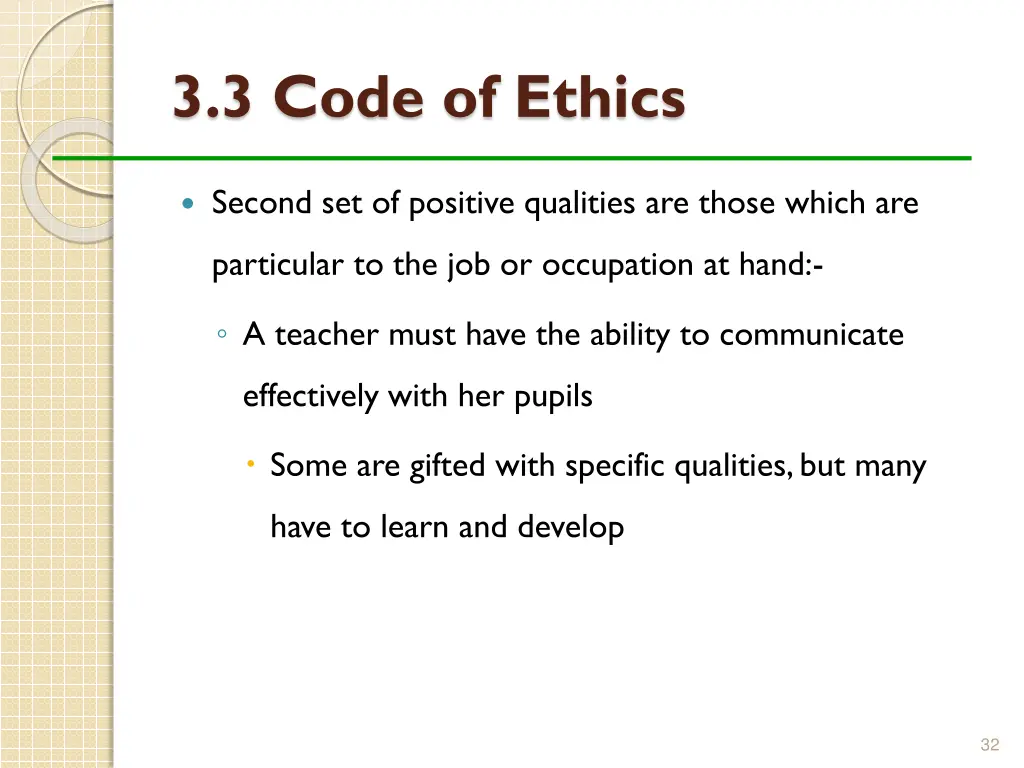 3 3 code of ethics 7