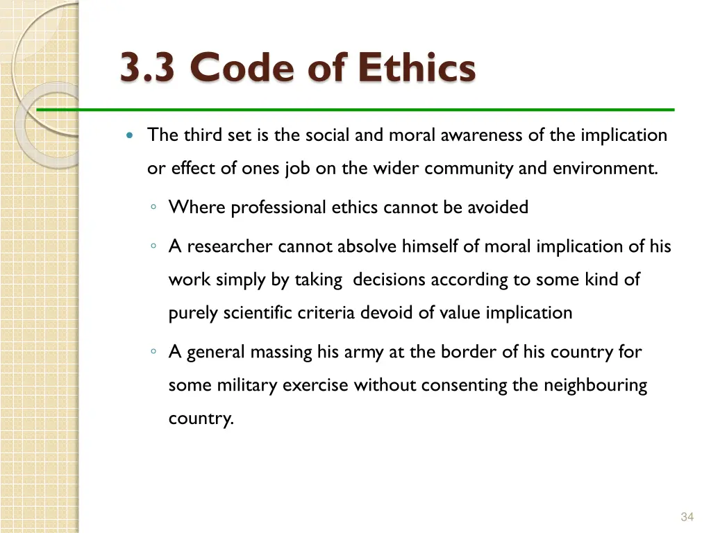 3 3 code of ethics 9