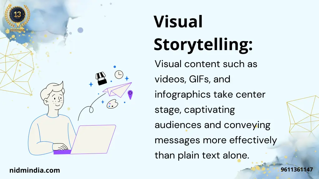 visual storytelling visual content such as videos