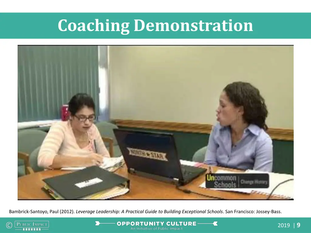 coaching demonstration