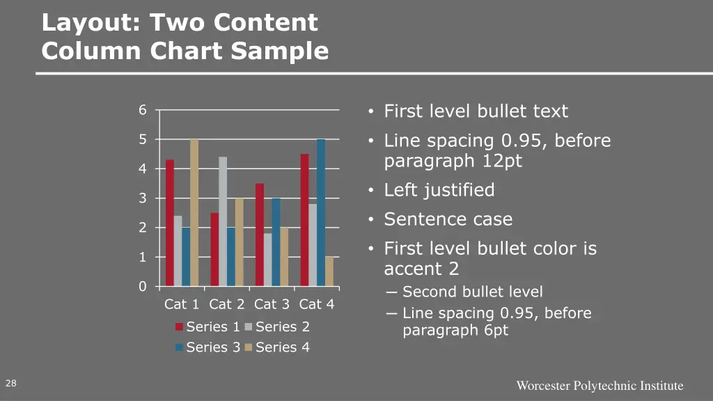 layout two content column chart sample 1