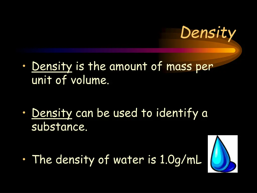 density