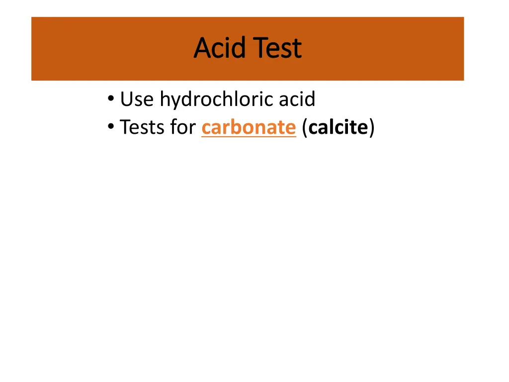 acid test acid test