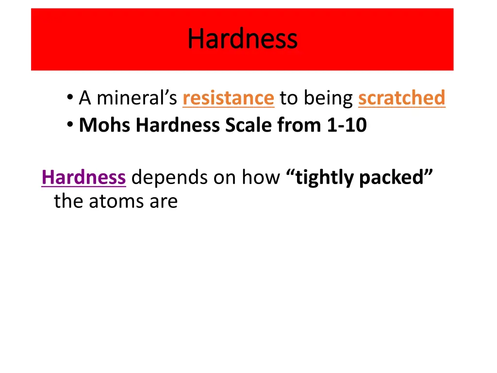 hardness hardness