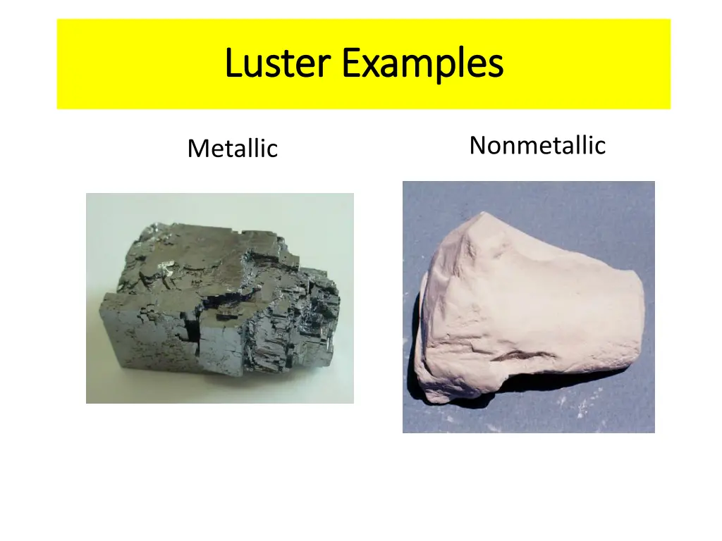 luster examples luster examples