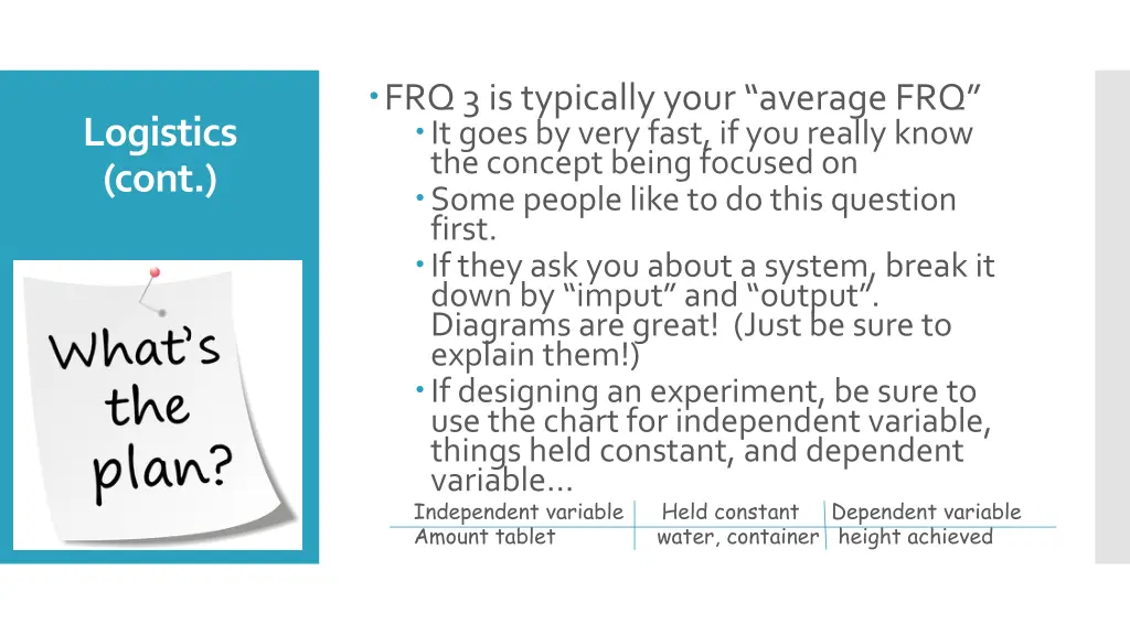 frq 3 is typically your average frq it goes