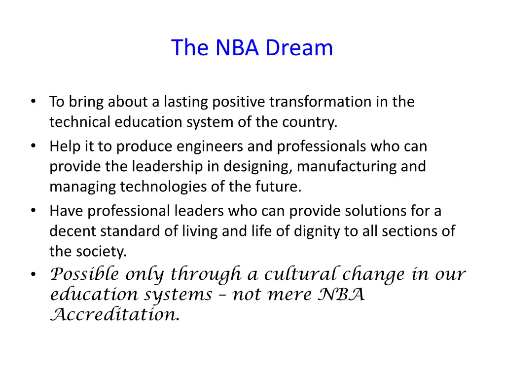 the nba dream