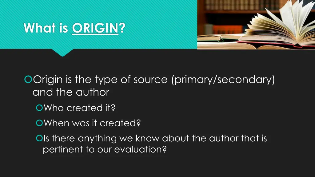 what is origin