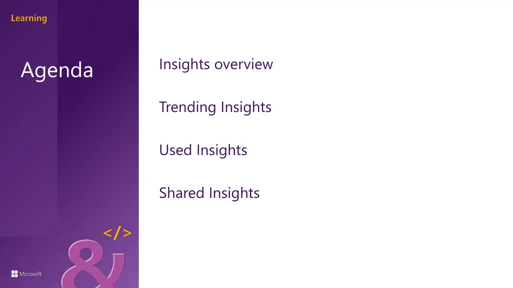 insights overview