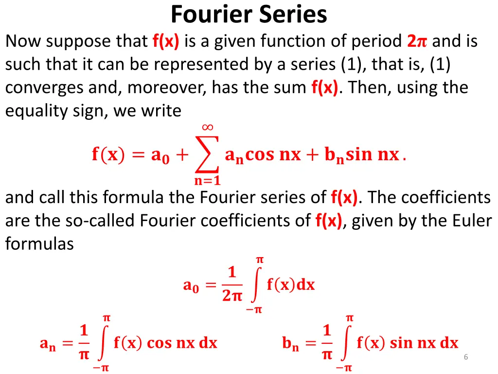 fourier series 2