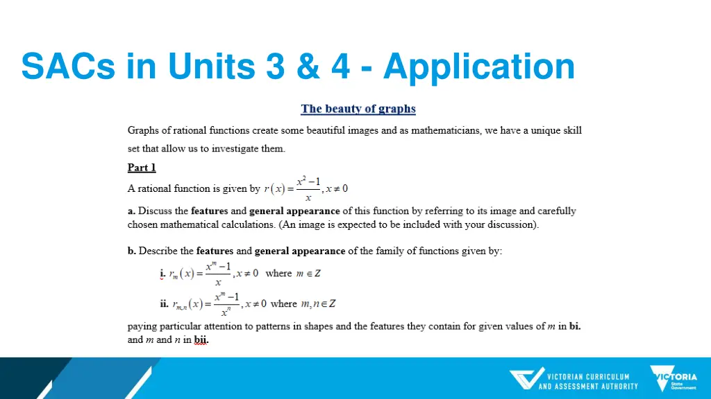 sacs in units 3 4 application